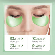 Under Eye Patches for Dark Circles, Puffiness and Eye Bags, Aloe Vera Eye Mask,Wrinkle Treatment Anti-Aging Rejuvenating M...