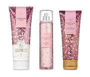 Bath and Body Works - Champagne Toast - 3 pc. Gift Set - Moisturizing Body Wash, Fine Fragrance Mist and Ultra Shea Body C...
