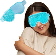 Polyester Eye Mask Cooling Gel With Beads For Dark Circles, Dry Eyes, Cooling Eyes, Redness, Eye Patches Eye Cooling Gel P...