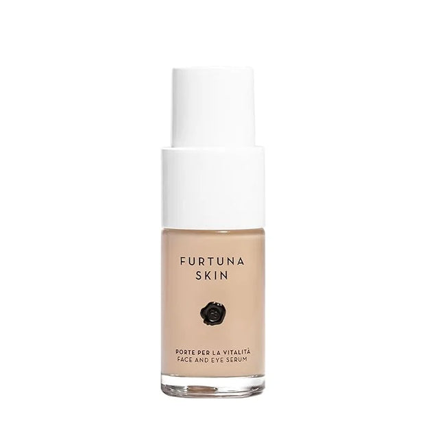 Face & Eye Serum - Dual-Use Formula to Lift, Reduce Puffiness and Even Tone, Wild-Foraged Botanicals, Vegan, Dermatologist...
