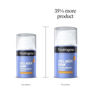 Neutrogena Collagen Bank Face Moisturizer with SPF 30 Sunscreen, Daily Anti-Aging Face & Neck Collagen Cream with Micro-Pe...