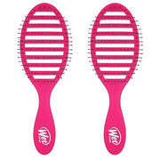 Wet Brush Speed Dry Hair Brush - Pink - Vented Design and Ultra Soft HeatFlex Bristles Are Blow Dry Safe With Ergonomic Ha...