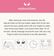 12 Pcs Under Eye Patches for Puffy Eyes, Cranberry Cristal Eye Mask, Hydrate Moisturize Around Eye Skin Cooling Mask, Redu...