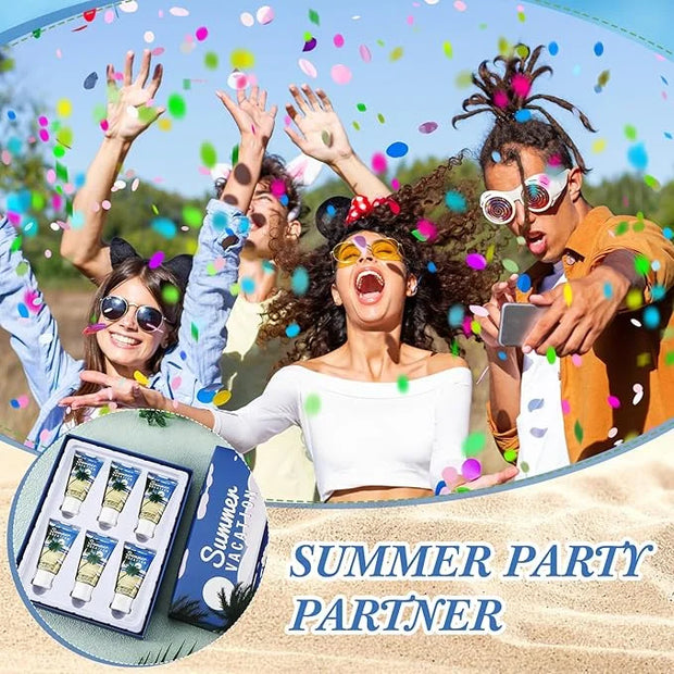 6 Pcs Halloween Gifts Travel Size Sunscreen Spf 30 Mini Sunscreen Lotion 1oz Travel Water Resistant Sunscreen Lotion for H...