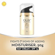 Olay, Total Effects 7 in 1 Day Cream Normal with SPF 15, 50g, 1.7 oz - Product Image