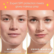 Supergoop! Glowscreen SPF 40, Sunrise (Champagne Glow) - 20 mL, 2 Pack - Glowy Primer + Broad Spectrum Tinted Sunscreen - ...