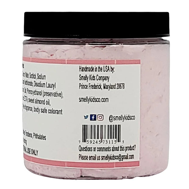 Smelly Kids Company Moisturizing Whipped Soap- Kid Friendly Cream Body Wash| Hand Wash| Shave Butter, For all skin types| ...