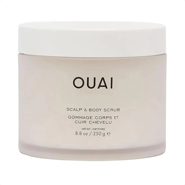 OUAI Scalp & Body Scrub, Melrose Place - Exfoliating Body Scrub with Sugar & Coconut Oil Blend for Smooth, Moisturized Ski...