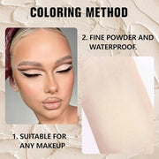 Kaely Pressed Single Eyeshadow Makeup, Vanilla Nude Beige Matte Highly Pigmented Monochrome Eye Shadow Palette, Waterproof...