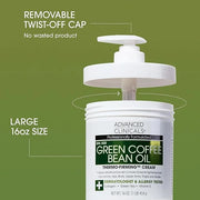 Advanced Clinicals Retinol Body Cream + Green Coffee Bean Oil Thermo - Firming Body Lotion 2pc Skincare Set For Women & Me...