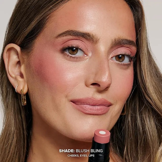 Nudies Matte + Glow Core All Over Face Blush Color - Blush Bling - Product Image