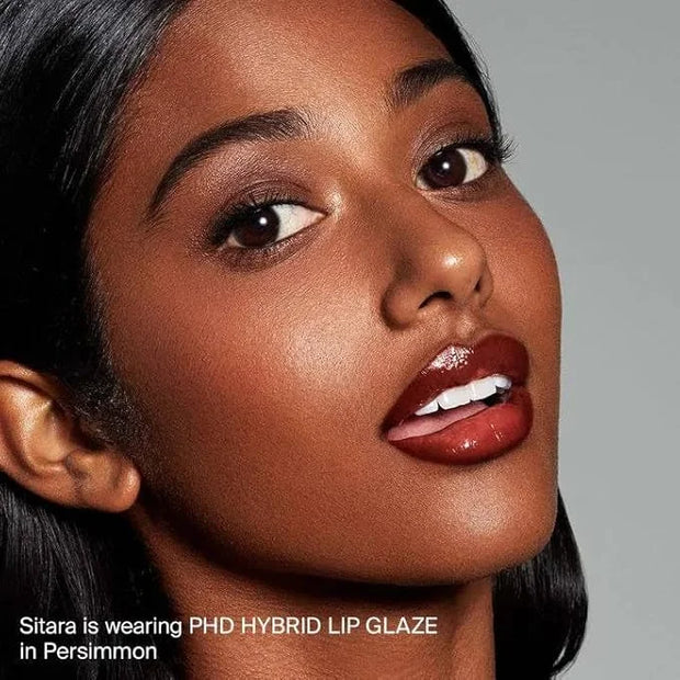 PHD HYBRIDLIP GLAZE - Persimmon (Reddish Brown) & ENTEL Aloe vera Sheet Masque (BONUS) - Product Image