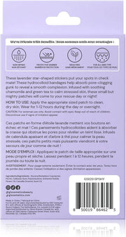 Glossmetics Sticker Slap Clear Blemish Patches. Invisible Fast Acting Zit and Blemish Patch. Cute Spot Stickers for Face, ...