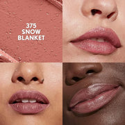 COVERGIRL Clean Lip Color, Snow Blanket, Satin Finish, Squalane, Avocado & Aloe, Carmine-Free, Non-Drying, 0.12oz - Produc...