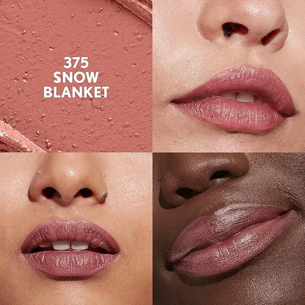 COVERGIRL Clean Lip Color, Snow Blanket, Satin Finish, Squalane, Avocado & Aloe, Carmine-Free, Non-Drying, 0.12oz - Produc...