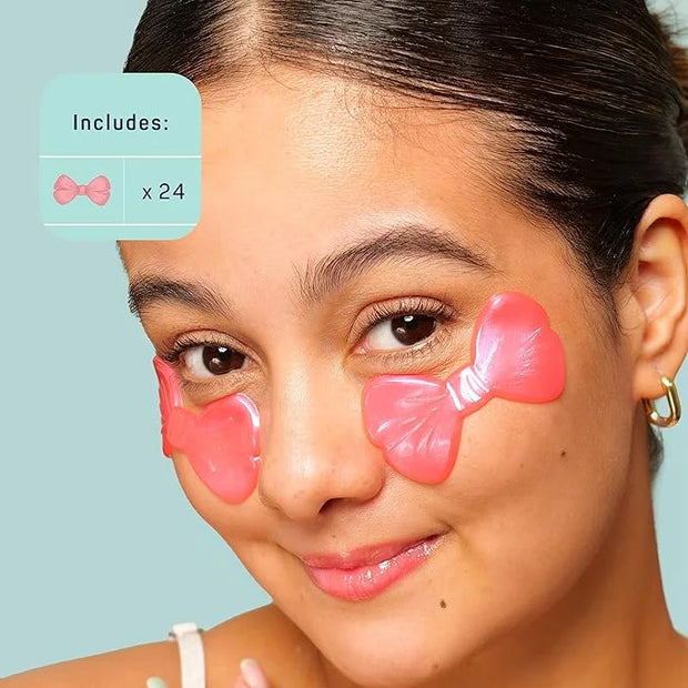 SpaLife PRETTY IN PINK UNDEREYE MASK & PIMPLE PATCH DUO – Hydrogel Undereye Patches for Dark Circles, Puffy Eyes – Hydroco...