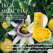 natura Ekos Maracujá Soothing Ritual Gift Set (3 Products) - Body Lotion, Shower Oil and Hand Cream - Gift Box and Make Up...