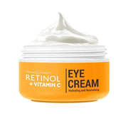 Retinol + Vitamin C Eye Cream - Anti-Aging, Dark Circle & Puffiness Treatment for Smooth, Firm Skin - Hydrating & Nourishi...