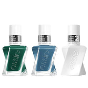 Essie Nail Polish Set, Daisy Jones & The Six Inspired, Longwear Gel-like Nail Polish, Cut Loose, Blue, + Invest In Style, ...