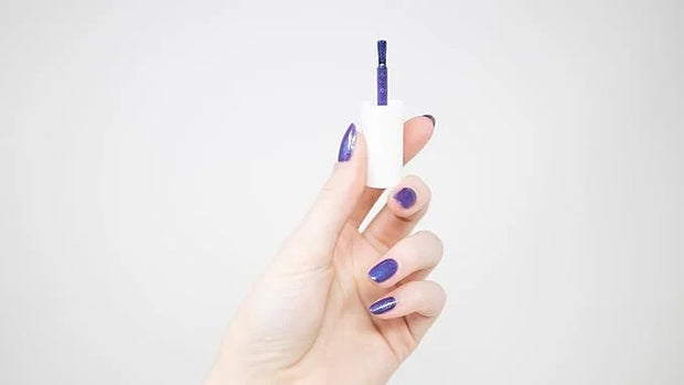 Pacifica Natural Nail Polish – Plant Magic Blue Glitter Nail Polish - Plant Based, Non-Toxic & Clinically Tested - Lasting...