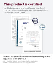 Ksecret advanced regenerating eye gel