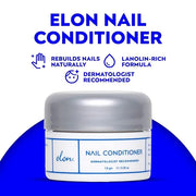 Elon Lanolin-Rich Nail Conditioner, Strengthens