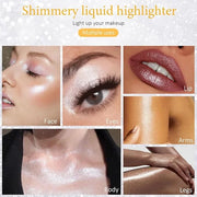 6 Colors Face Highlighter Makeup Palette iluminadores de