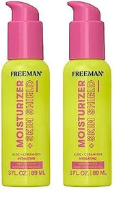 Freeman Restorative Moisturizer + Hydrating Skin Facial Shield, Lightweight Face Serum, Infused With Aloe Vera & Ceramides...