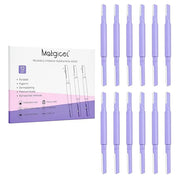 Dermaplane Razor for Women Face & Eyebrow - Dermaplaning Tool for Peach Fuzz Facial Hair Removal,High Precision Blade for ...
