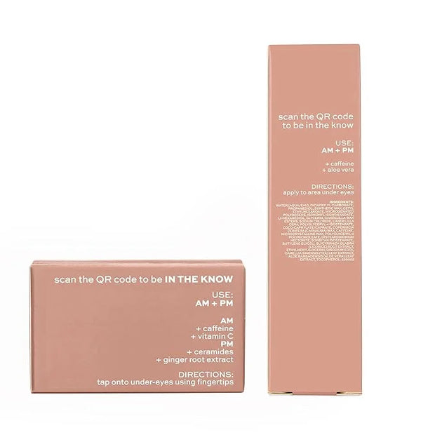 ITK Skincare Eye Cream Set - Caffeine Infused Under Eye Stick + Anti Aging Day + Night Eye Cream with Vitamin C and Cerami...