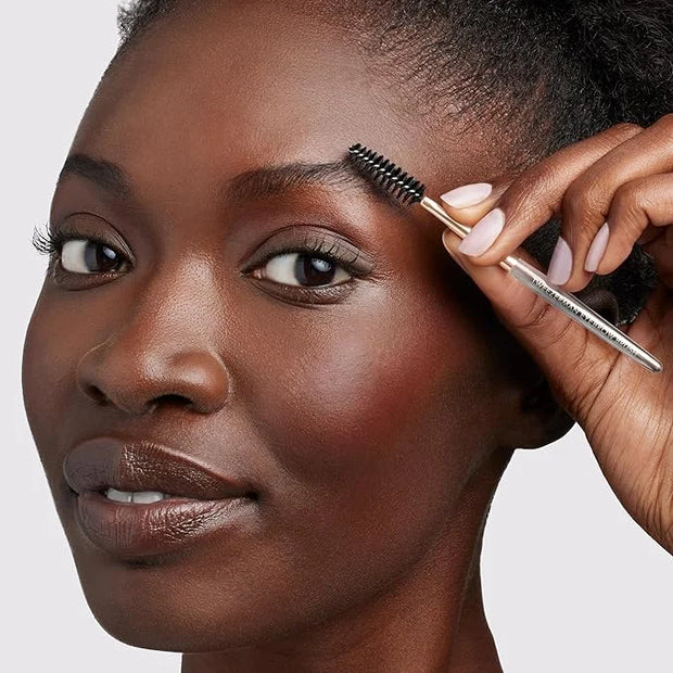Tweezerman Exclusive Tea Rose Brow Shaping Scissors & Brush - Product Image