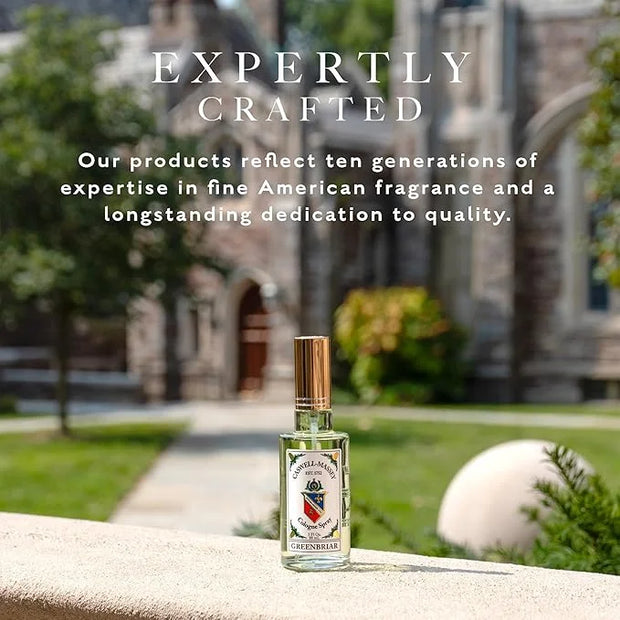 Caswell-Massey Number Six Gold Cap Cologne, Men’s Cologne with Sophisticated Top Notes of Bergamot, Rosemary & White Narci...