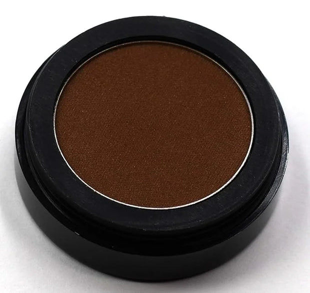 Brazilian Brown Cinnamon Chestnut Bronze Pressed Powder Single Vegan Eyeshadow; Talc, Paraben & Cruelty Free - Product Image