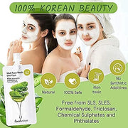 Skincare Face Masks (Random 6pks), Clay Face Masks Skincare for Women, Korean Skin Care with Kaolin and Bentonite Clay, Na...