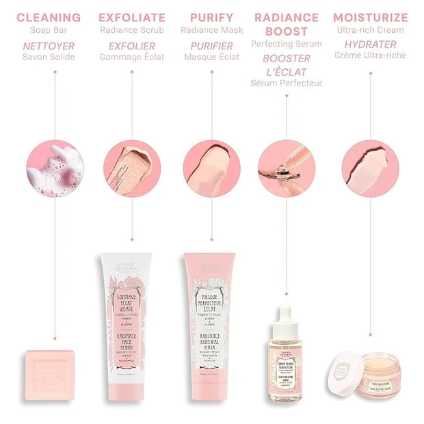 Panier des Sens - Ultra Rich Face Cream - with Hyaluronic Acid + Peony Extract - Moisturizing and Radiance - Skin Care for...