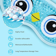 2PCS Adorable Cooling Eye Mask Gel Eye Mask, Reusable Hot Cold Therapy Cold Eye mask for Post Surgery, Puffiness, Dark Cir...