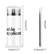 200pcs micro applicators brushes mini