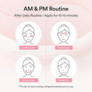 Abib PDRN Retinal Eye Patch Glow jelly 60 Patches, Korean Under Eye Patches for Puffy Eyes and Dark Circles, Anti-Wrinkle,...