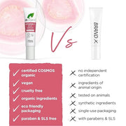Dr. Organic Vitamin C Eye Serum | Brightening & Illuminating for Dull Under Eyes, Vegan, Natural, Cruelty-Free, Paraben & ...
