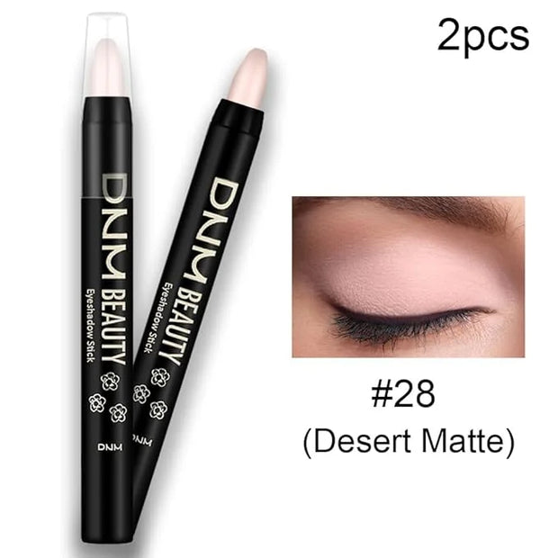 evpct 2Pcs Cream Eyeshadow Sticks Set for Eyes Waterproof, Desert Matte Eye shadow Stick Pencil Pen Bulk sombras en crema ...