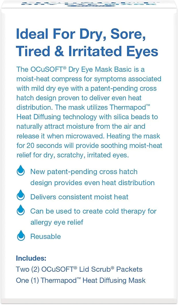 Ocusoft Dry Eye Mask Basic - Product Image