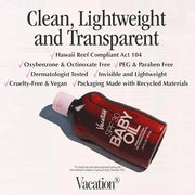 Vacation Baby Oil SPF 30 + Air Freshener Bundle, Broad Spectrum SPF 30 Sunscreen Oil, Vegan Suntan Oil with Broad Spectrum...