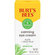 Burt's Bees Calming Eye Cream With Aloe and Rice Milk, Moisturizes Without Causing Redness or Irritation, 98.7 Percent Nat...