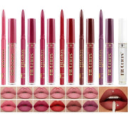 6 Colors Liquid Lipstick + Lip Liner Pen