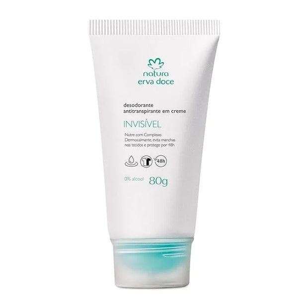 Natura Deodorant Erva Doce Desodorante Antitranspirante em Creme 80 g invisivel 48h - Product Image