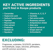 Koope Middleweight Face Cream, Moisturizer For All Skin Types, Balanced Hydration with Hyaluronic Acid, Baobab Oil, Anti-P...