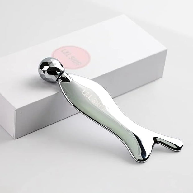 Gua sha Tool, Gua Sha Facial Tools by L&L SKIN, Face Roller Guasha for Skincare - Product Image