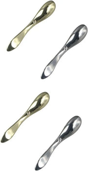 Leadigol 4PCS Eye Cream Applicator,Mini Eye Beauty Apparatus Rolling Massage Stick Cream Mixing Spatula Eye Massager - Pro...