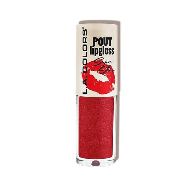 L.A. COLORS Pout Shiny Lipgloss, Hot Lips CLG646 - Product Image