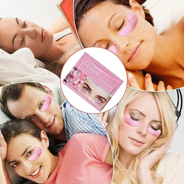 Under Eye Mask Patches, 30 Pairs Collagen Hydrating Moisturizing Smoothing Gel Pads for Puffy Eyes Bags,Dark Circles,Puffi...
